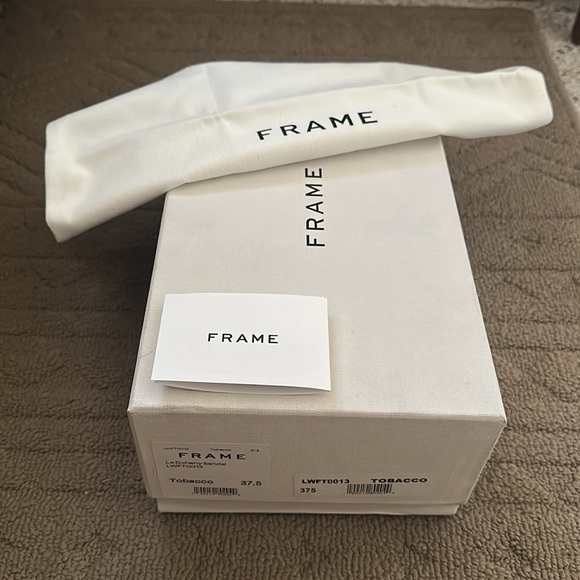 FRAME Le Doheny Strappy Brown Heeled Sandals. Size 7 / EU 37.5. - Picture 13 of 14